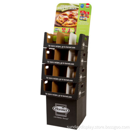 Corrugated shipping display